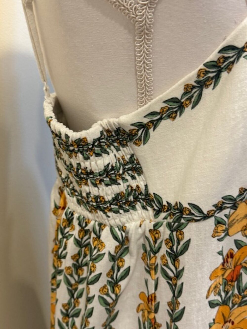 Rachel Zoe Spaghetti Strap Lilly Maxi Dress Sz XL - Picture 5 of 10